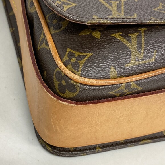 LOUIS VUITTON Brown Monogram Shoulder Bag